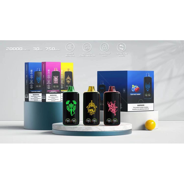 Cool Shine LED vape varázslatos 20000 puffok